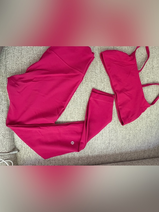 lululemon athletica Other - Magenta lululemon workout set